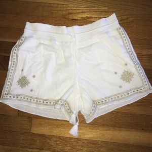 J. Crew White Shorts